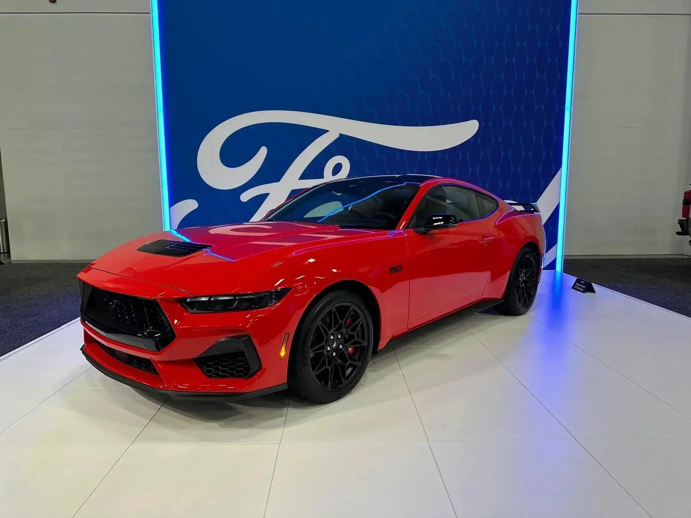 2024+ Ford Mustang GT with Nitrous Express Kit on it