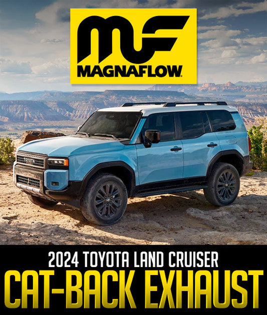 MagnaFlow Overland Series Cat-Back Exhaust System for 2024 Toyota Land Cruiser.