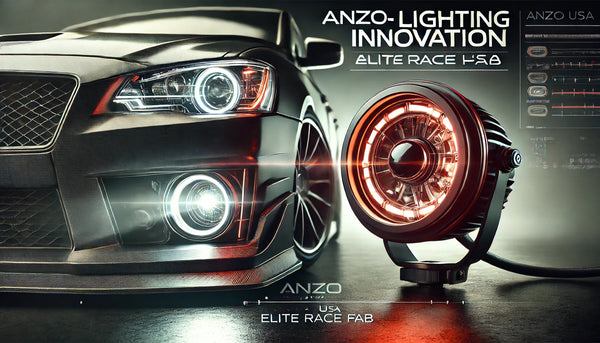 ANZO USA headlights, taillights, and lighting accessories for enhanced style and performance, available at Elite Race Fab.