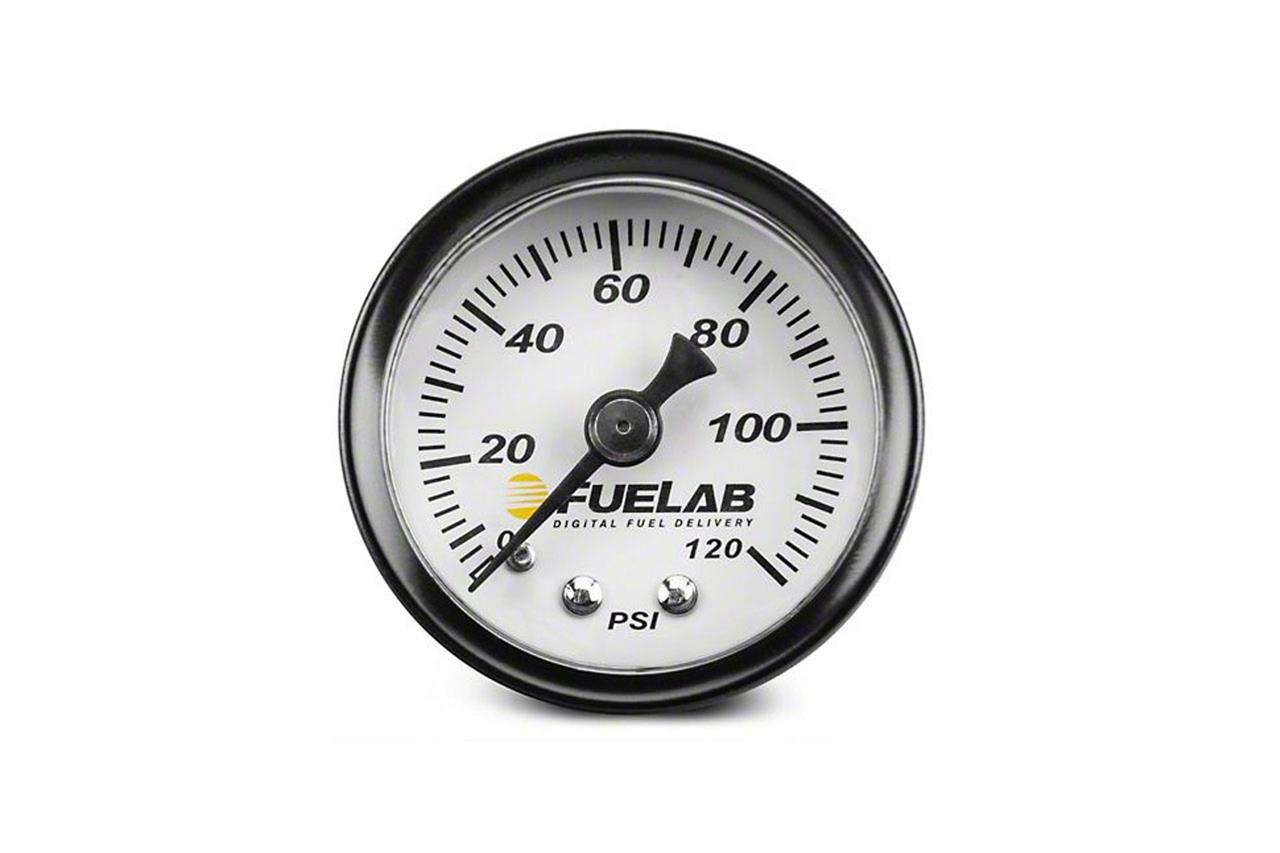 A high-performance fuel pressure gauge available at Elite Race Fab.