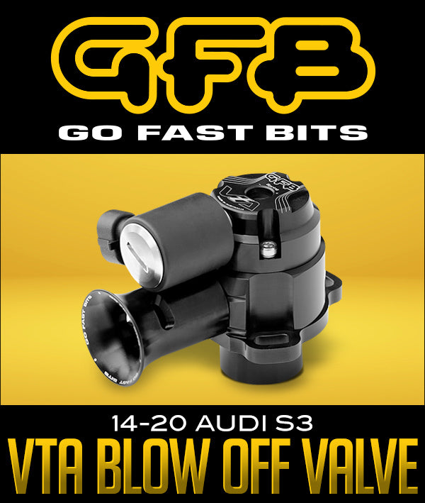GFB VTA Blow Off Valve T9401 for high-performance turbocharged vehicles, offering enhanced throttle response, reliability, and a signature blow-off sound.