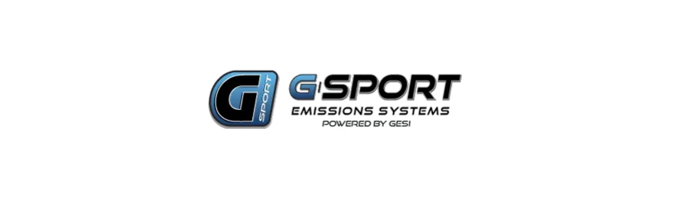 G-Sport logo – high-performance catalytic converters and exhaust components