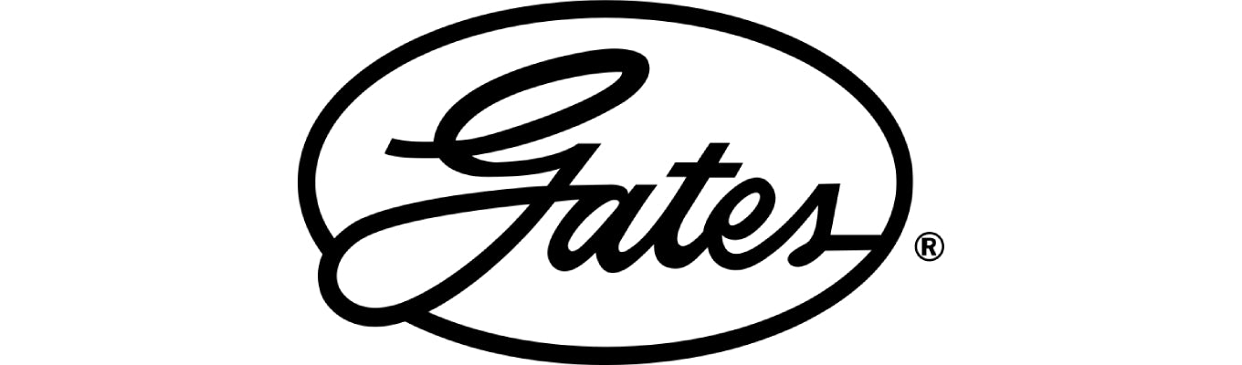Gates Belts logo – Elite Race Fab supplier of high-quality belts, hoses, and power transmission components for automotive performance and reliability