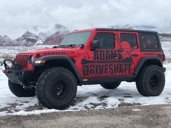 Adams Driveshafts Custom Heavy-Duty Jeep and Off-Road Driveshaft at Elite Race Fab