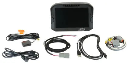 AEM digital dash display for race cars performance builds and vehicle data monitoring