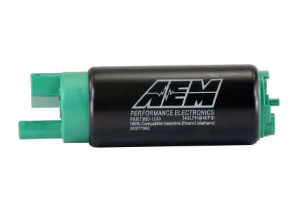 AEM high-flow fuel pump for turbo ethanol and performance fuel system upgrades