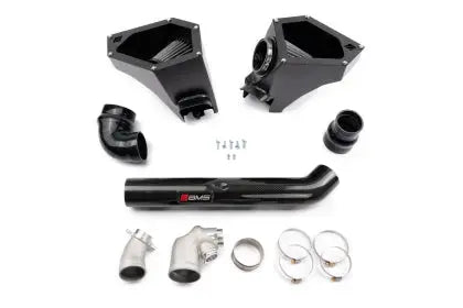 AMS intake system for improved airflow turbo response and performance vehicle upgrades