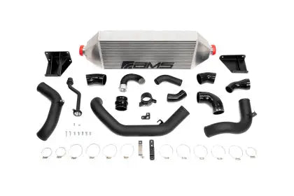 AMS intercooler and heat exchanger for boosted performance vehicle cooling upgrades