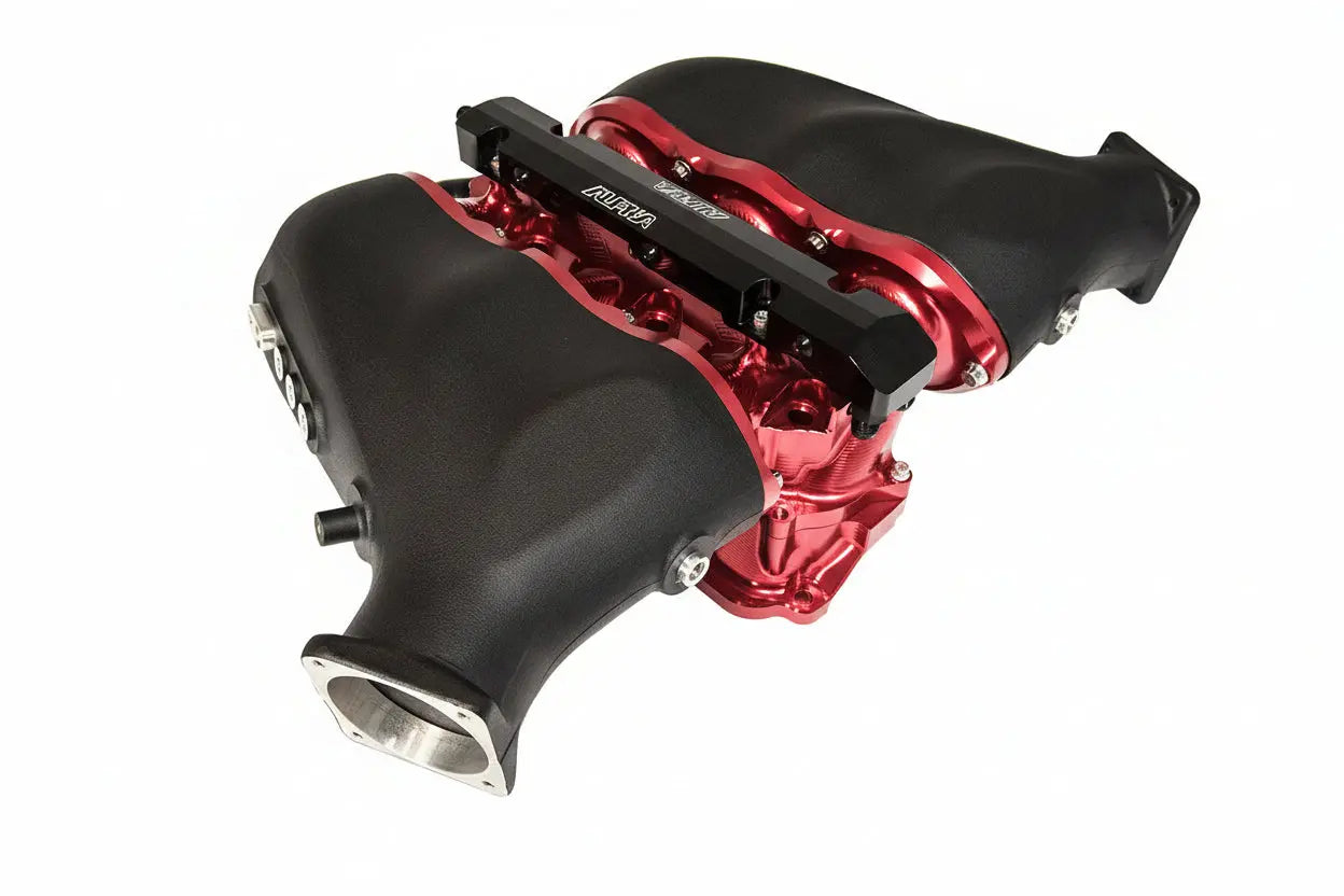 AMS Performance Alpha Carbon Fiber Intake Manifold for Nissan R35 GT-R.