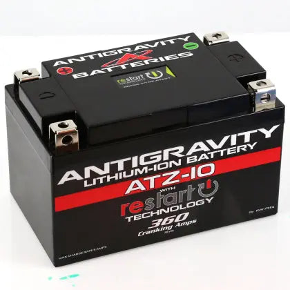 Antigravity lithium battery for lightweight automotive motorcycle powersports and race applications