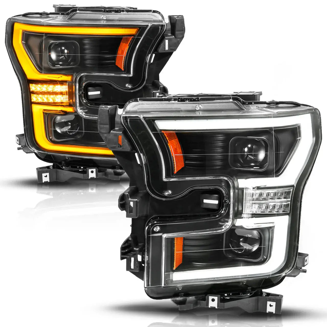 Anzo headlights including projector LED halo and DRL lighting upgrades for cars trucks and SUVs
