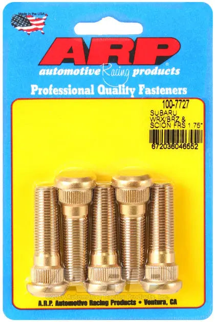 ARP extended wheel studs for racing track cars drag cars and performance street builds