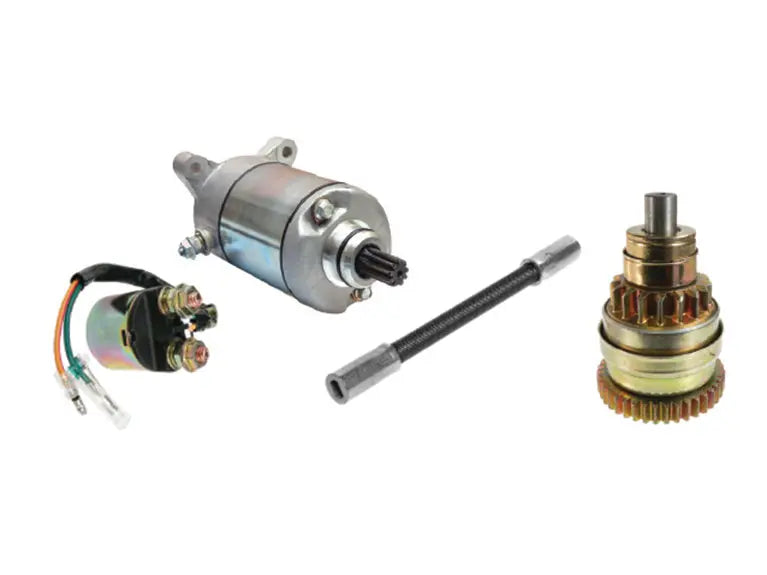 Arrowhead starters and electrical parts for powersports vehicles