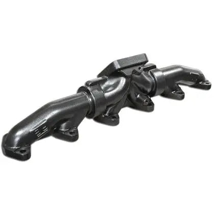 ATS exhaust manifold for diesel truck airflow turbo support and towing performance upgrades