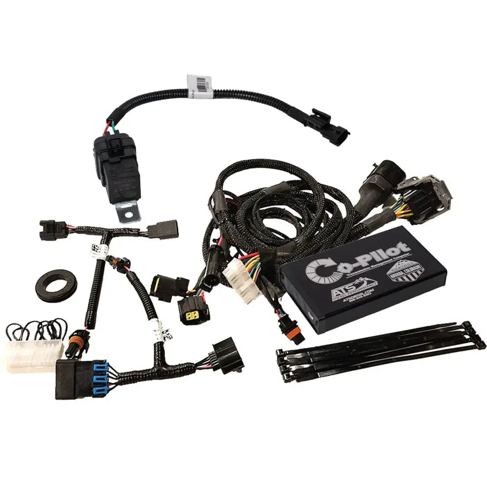 ATS transmission controller for diesel truck shift control converter lockup and drivetrain upgrades