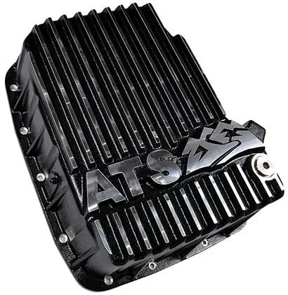 ATS transmission pan for diesel truck transmission service added fluid capacity and cooling support