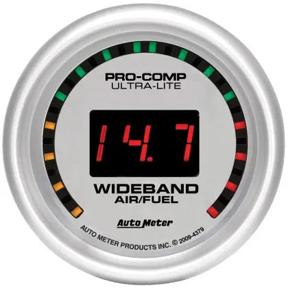 AutoMeter air fuel ratio gauge for wideband AFR tuning and performance engine monitoring