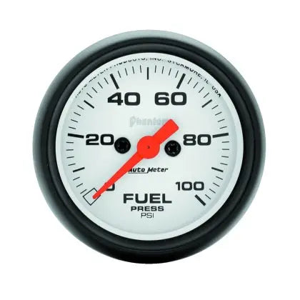 AutoMeter fuel pressure gauge for EFI carbureted boosted diesel and race fuel system monitoring