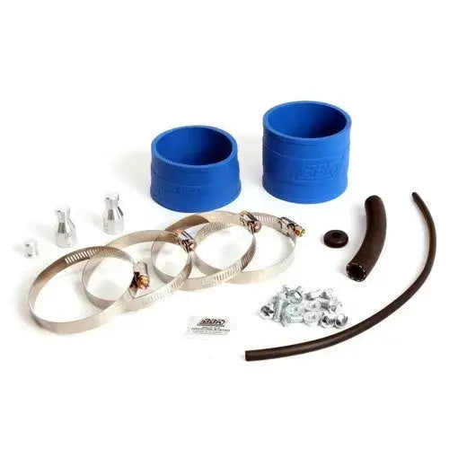 BBK air intake components including filters mass air meters spacers tubes couplers and intake hardware