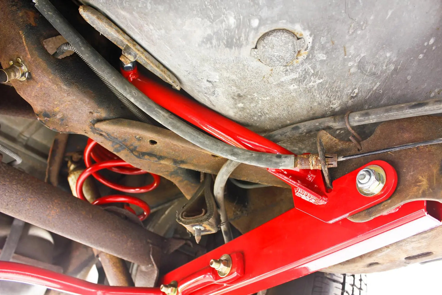 BMR control arms for Mustang Camaro G8 GTO Challenger Charger and muscle car suspension upgrades