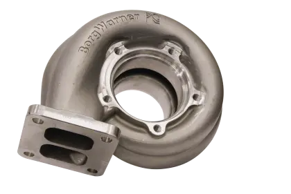BorgWarner turbine housings for turbocharger sizing service custom turbo builds A/R options and flange fitment