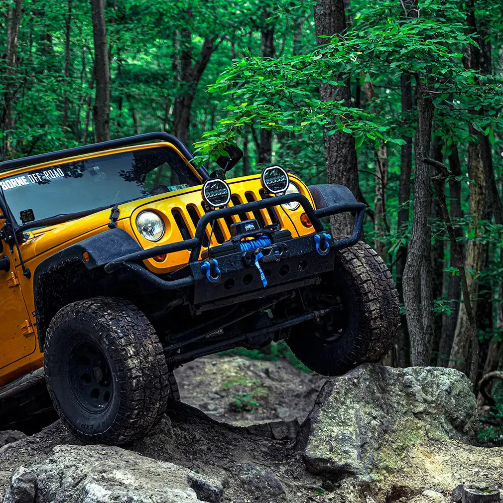 Borne winches for off-road recovery trail rigs overland trucks Jeeps and SUVs