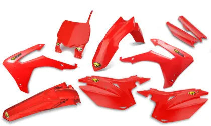 Cycra dirt bike plastics, handguards and body protection parts