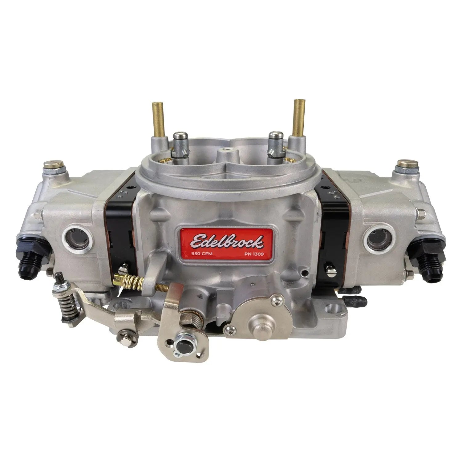 Edelbrock VRS-4150 Race Series Carburetor featuring billet metering blocks and integrated TPS mount