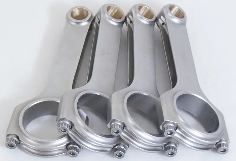 Set of forged steel performance connecting rods with ARP rod bolts at Elite Race Fab