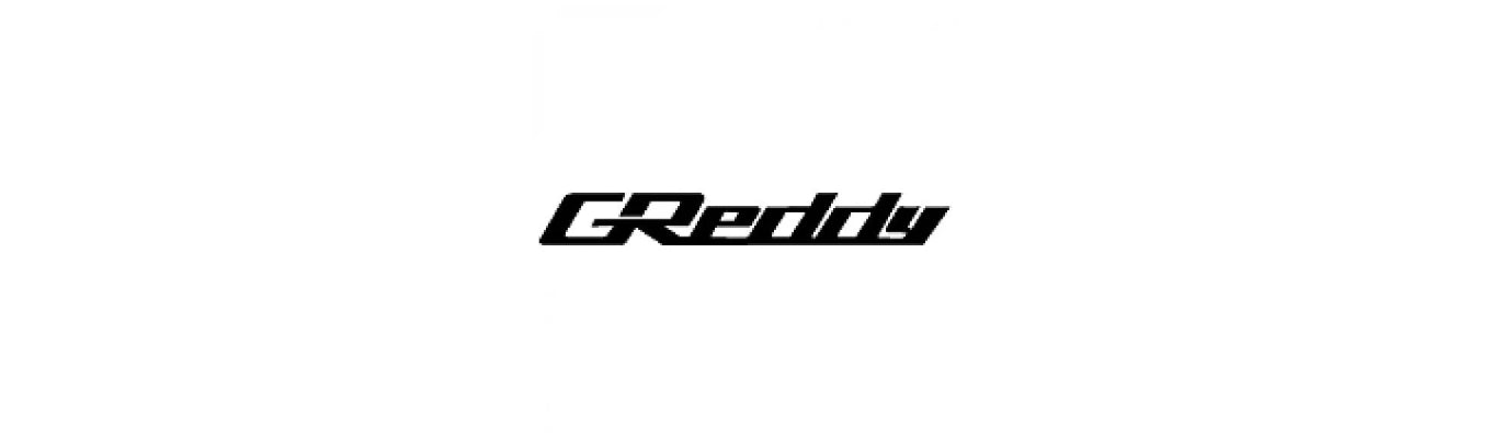 GReddy logo – Elite Race Fab supplier of high-performance exhausts, turbo kits, and tuning products for optimized power and durability