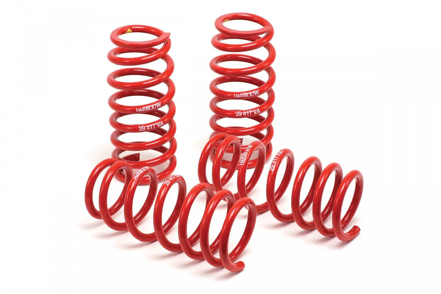 H&R lowering springs including OE Sport Sport Super Sport and Race Springs