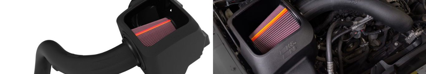 K&N NextGen Cold Air Intake installed on vehicle engine bay