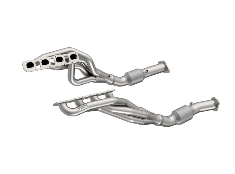 Performance mandrel-bent stainless steel long tube headers with merged collectors at Elite Race Fab