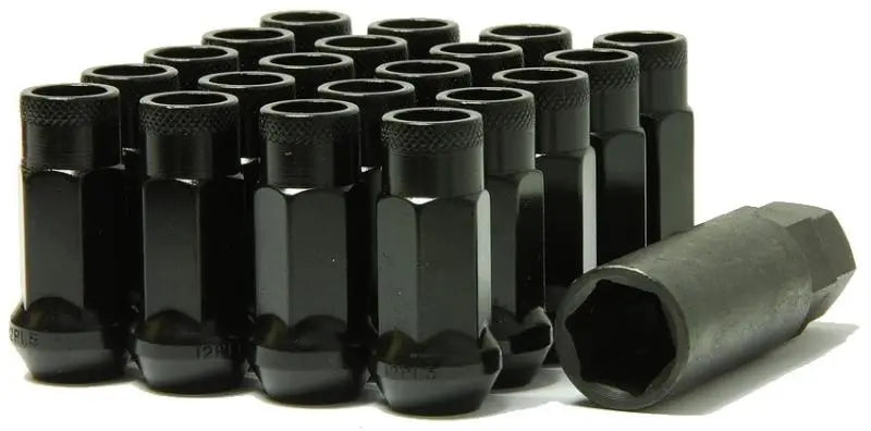 Aftermarket lug nuts in various styles