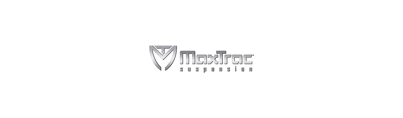 Maxtrac Suspension logo, representing high-quality lift and leveling kits designed for enhanced vehicle height, stability, and off-road performance.
