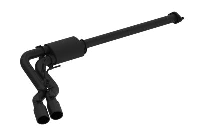 MBRP Catback Exhaust BLK Series – black powder-coated, high-performance exhaust with aggressive sound and durable finish