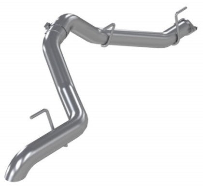 MBRP DPF-Back Exhaust System with rugged design for diesel vehicles, showcasing premium construction and enhanced performance features.