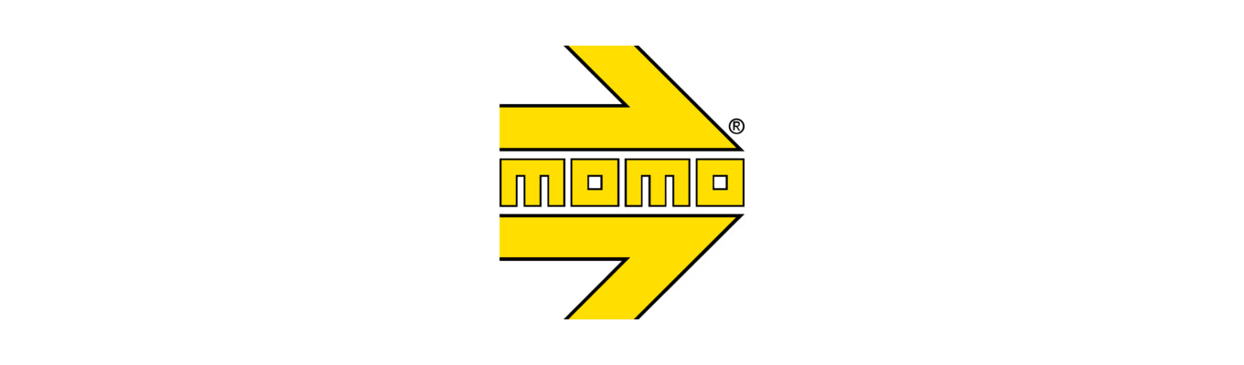 High-quality MOMO racing wheel with ergonomic design and premium materials for enhanced driving performance.