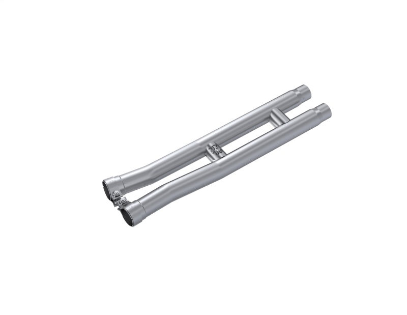 Mandrel-bent stainless steel exhaust H-pipe crossover kit at Elite Race Fab