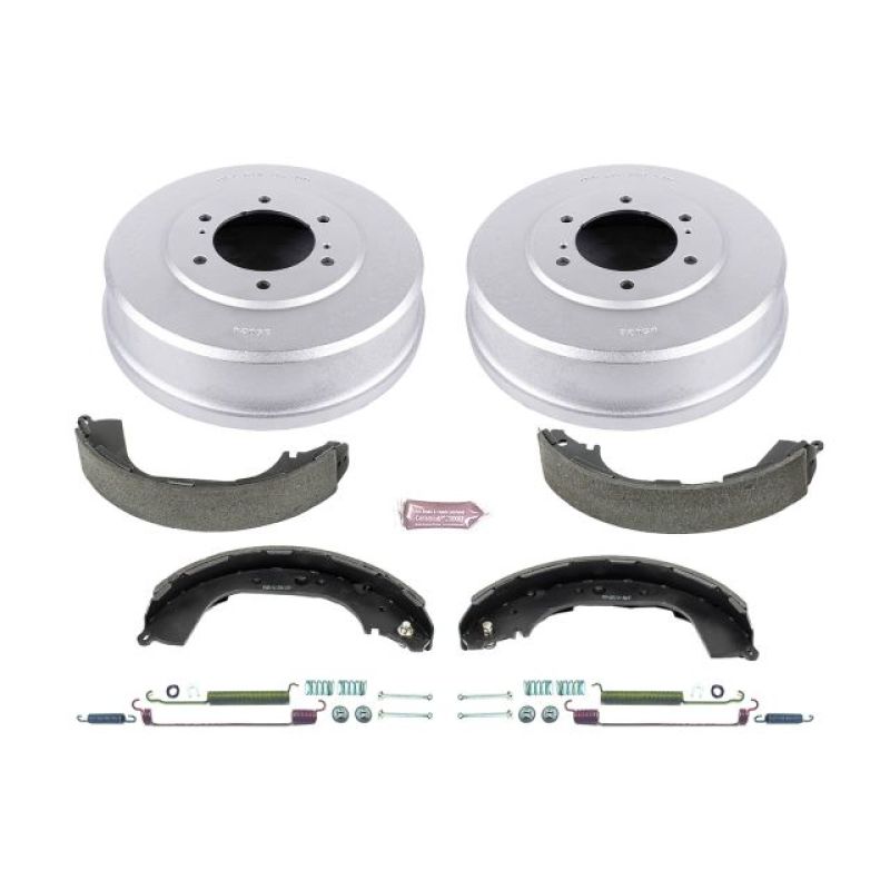 PowerStop brake drums and OE replacement drums for rear brake service