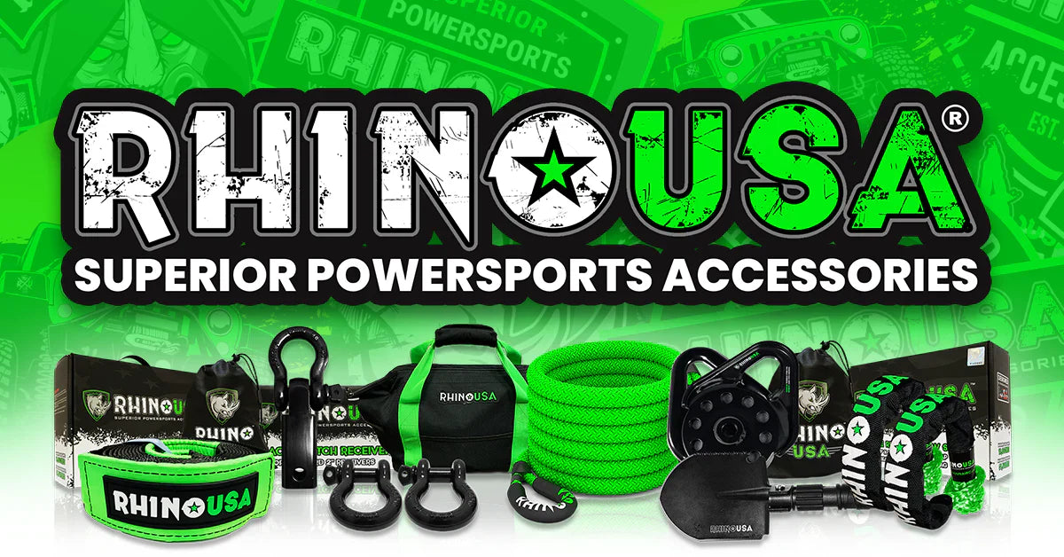 Rhino USA Recovery Gear, Tow Straps & Off-Road Accessories