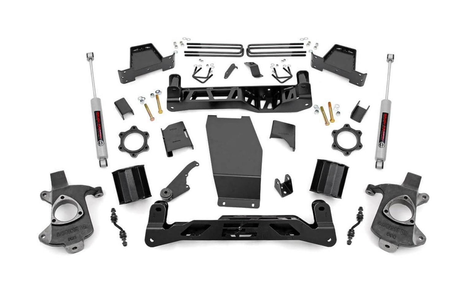 Rough Country suspension kits, lift systems, and off-road accessories for trucks and Jeeps – available now at Elite Race Fab