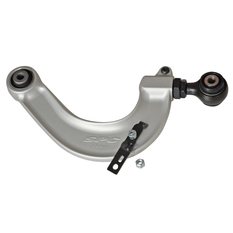 SPC camber kits, alignment bolts, adjustable arms, and camber plates