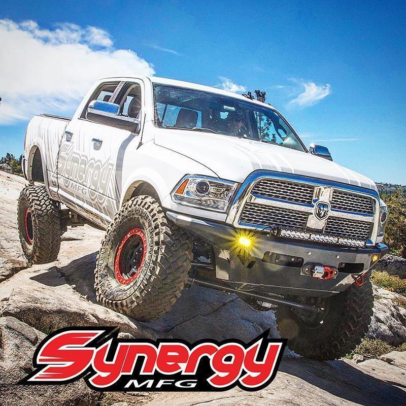 Synergy Manufacturing steering and suspension components for Jeeps, Ram trucks, and Ford 4x4 vehicles