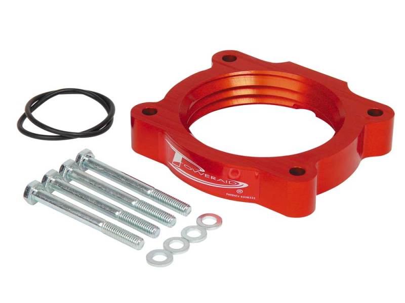 throttle body spacers for improved airflow throttle response and engine performance