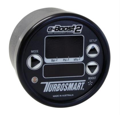 Turbosmart electronic and manual boost controllers with solenoids and boost control accessories