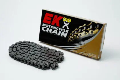 Vortex motorcycle chains for street sport bike motocross and racing applications
