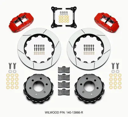 Wilwood big brake kit with performance calipers rotors pads brackets and hardware
