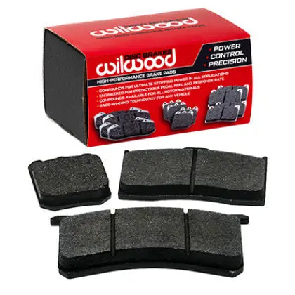 Wilwood brake pads for street performance track racing autocross drag and off-road brake systems