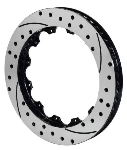 Wilwood brake rotors including slotted drilled vented and performance replacement rotors